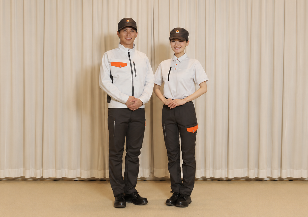 技術部門の新作業服